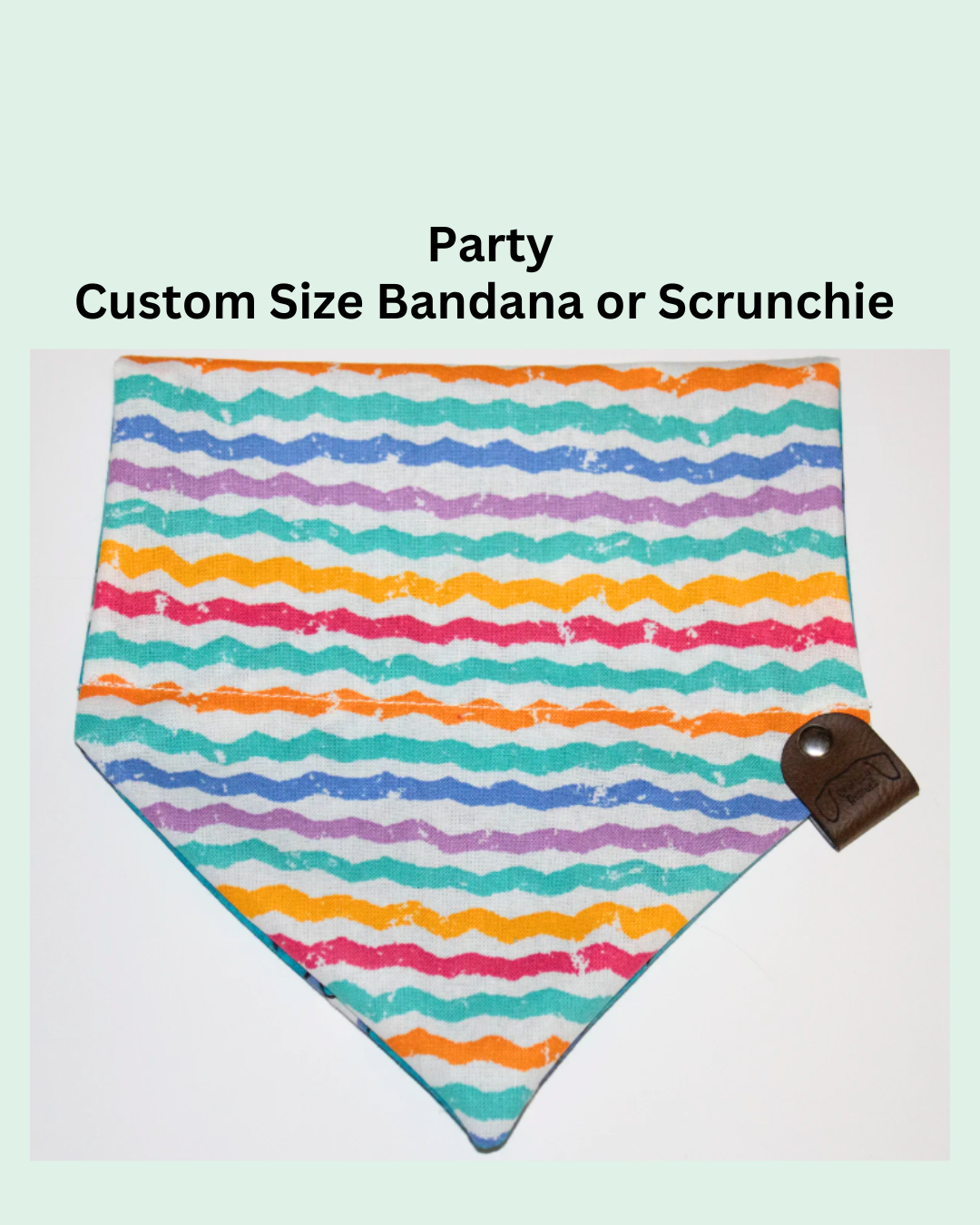 Party Bandana or Scrunchie