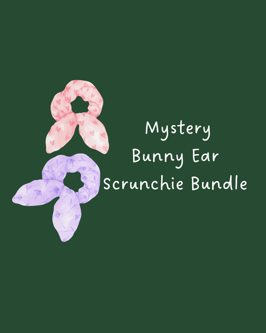 Mystery Bunny Ear Scrunchie Bundle