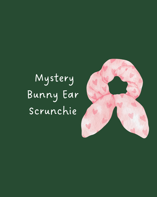 Mystery Bunny Ear Scrunchie