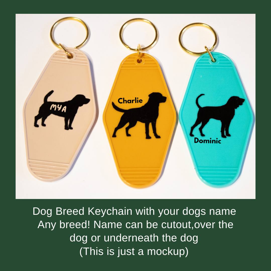 Your dog on a keychain
