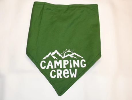 Camping Crew Bandana - Customizable