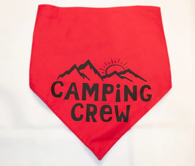 Camping Crew Bandana - Customizable