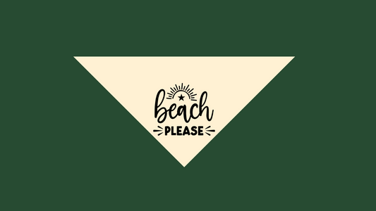 Beach Please Bandana