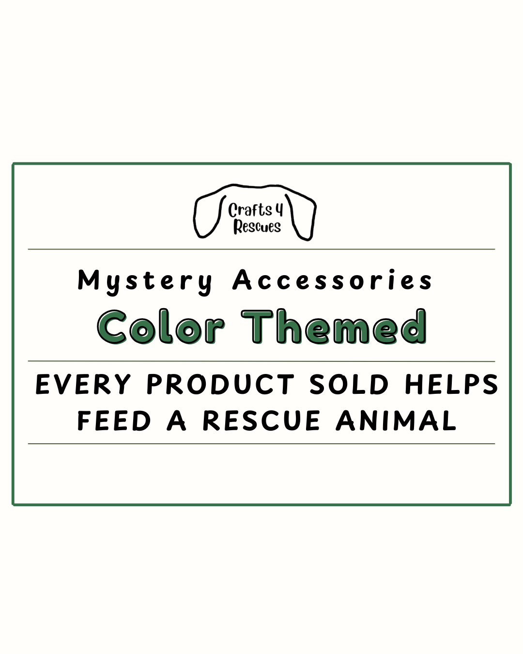 Mystery Accessories - Choose Your Color Theme