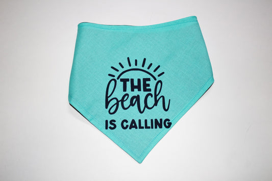 The Beach is calling bandana- Customizable