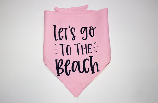 Lets go to the beach bandana