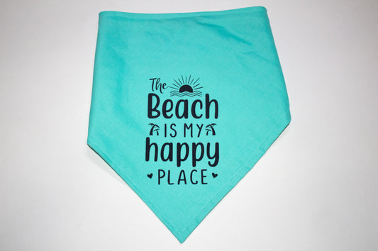 The beach is my happy place bandana