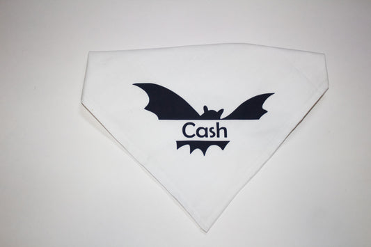 Bat Name Bandana - Customizable