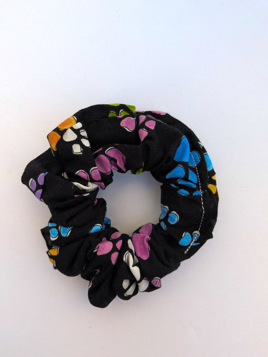 Rainbow Paws Scrunchie