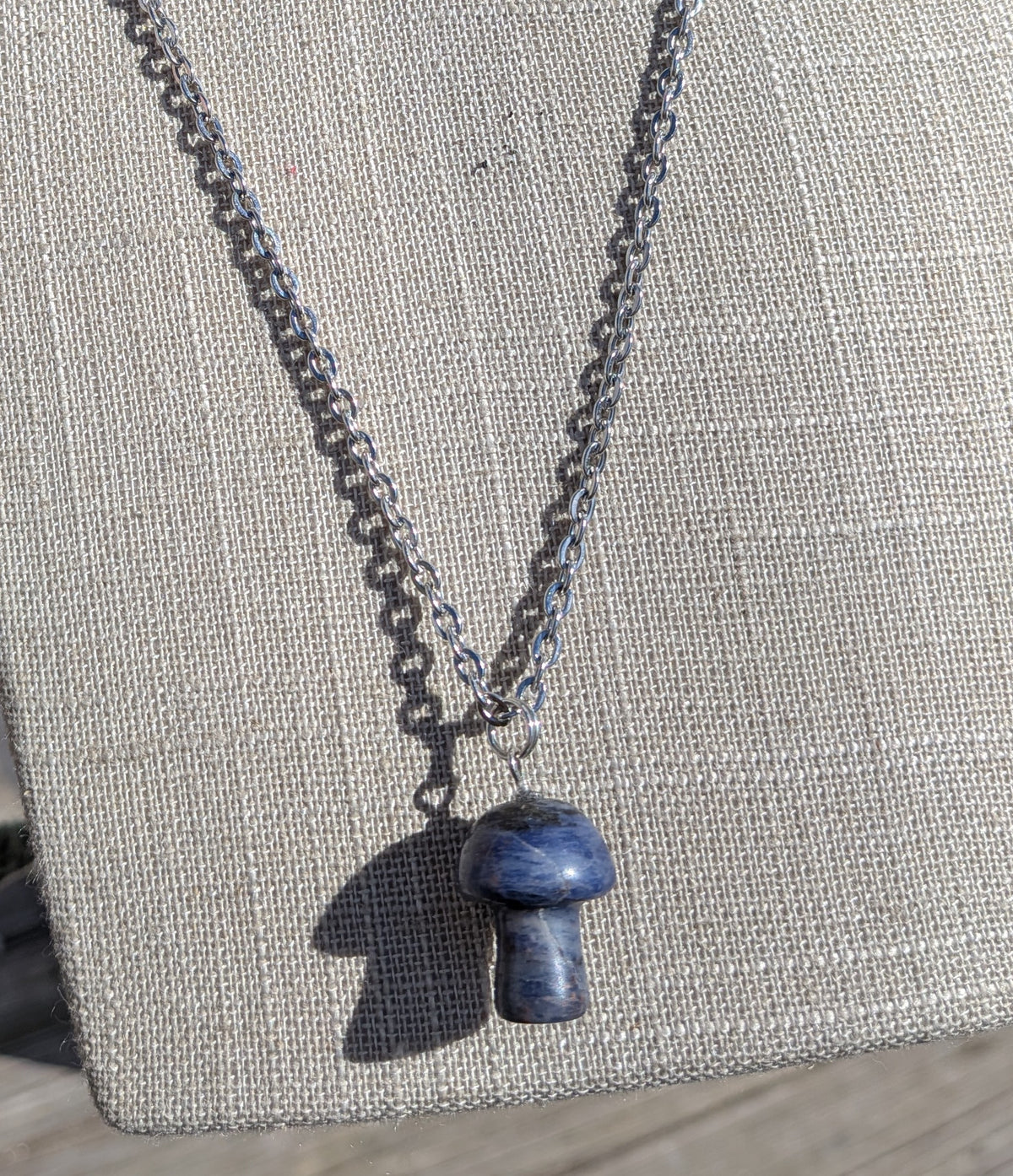 Mushroom necklace