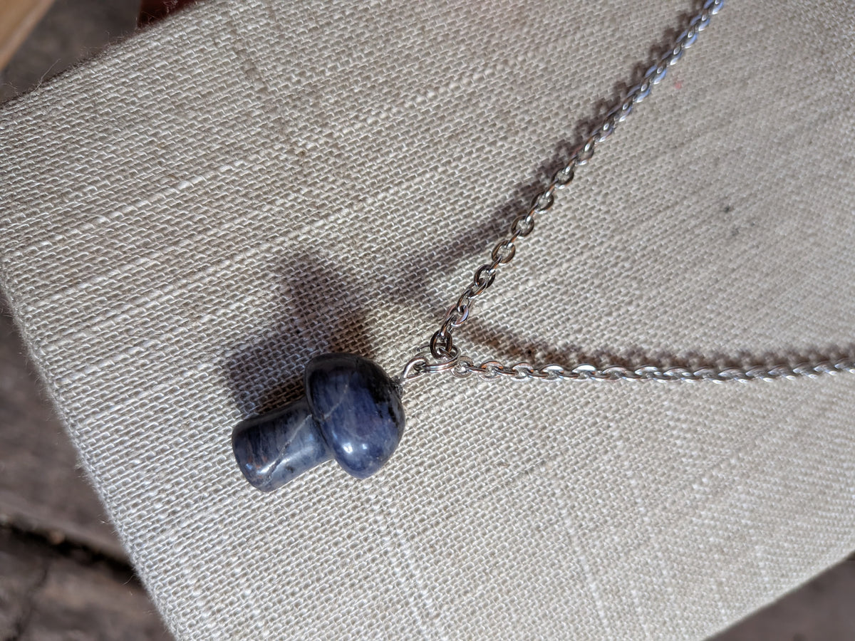 Mushroom necklace