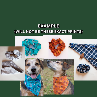 Advent Calendar - Bandana Scrunchie Sets