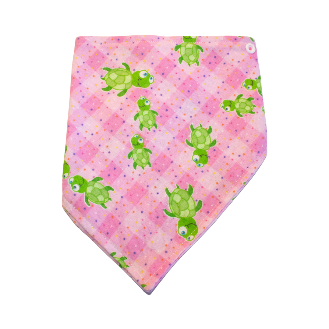 Pink Turtles Bandana