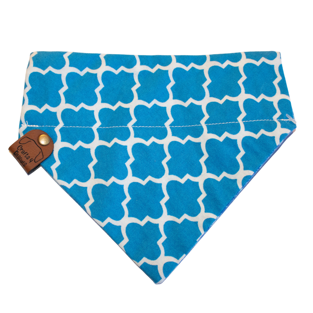 Blue Sunflower Bandana