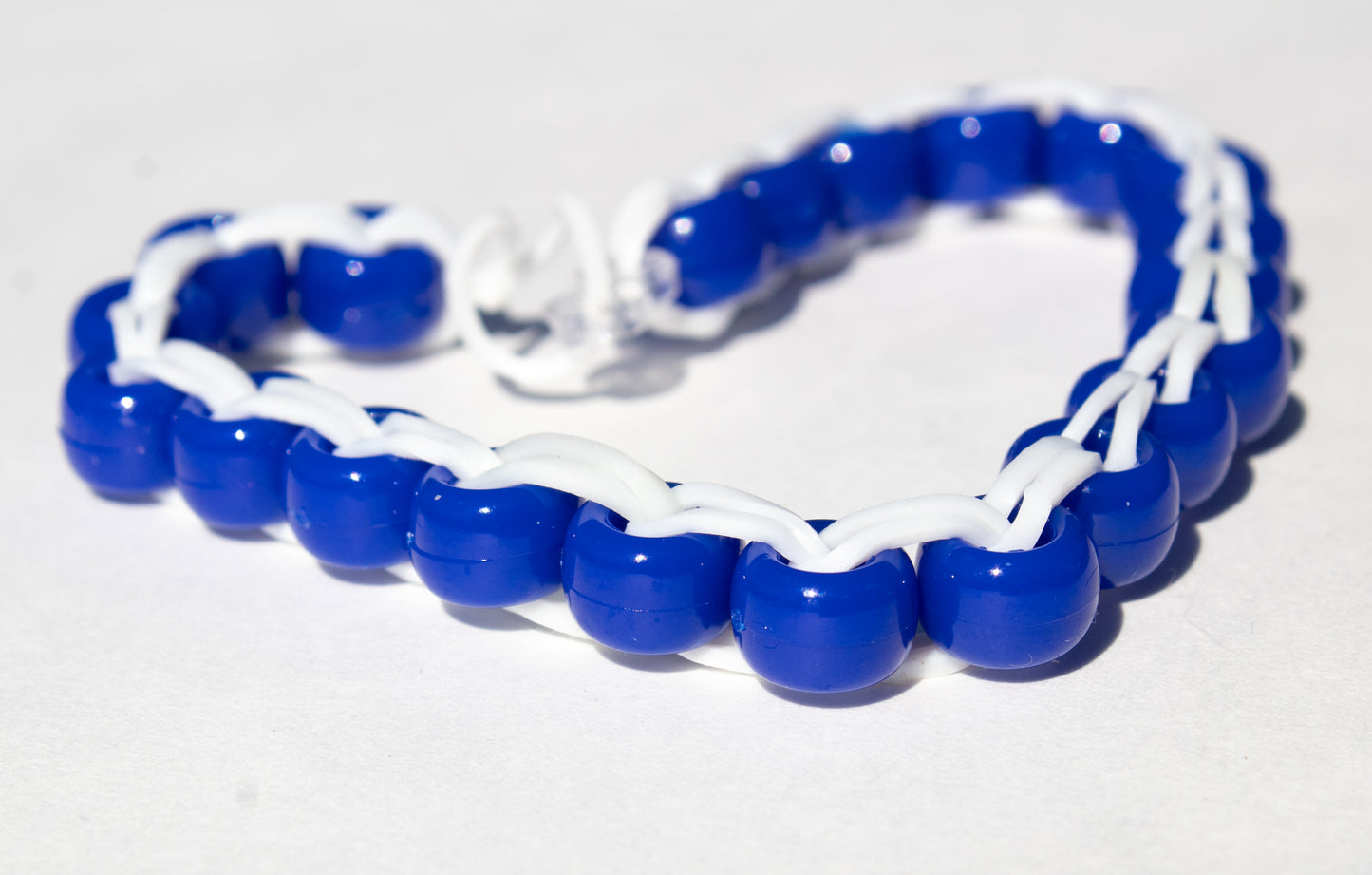 Dark Blue Beaded Bracelet