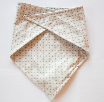 Grey Polka Dot Bandana