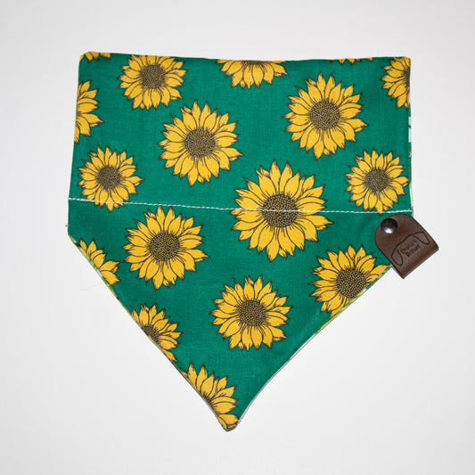 Reversible Sunflower Springs Bandana