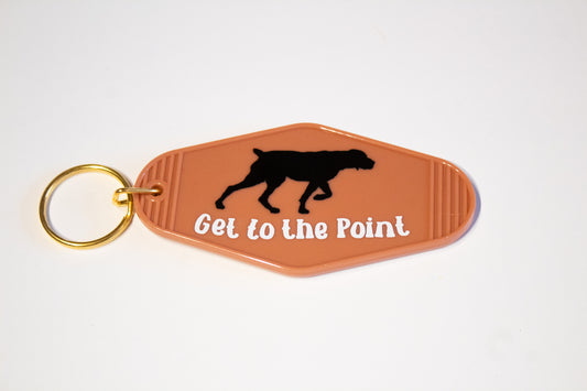 Get to the Point Pointer Keychain