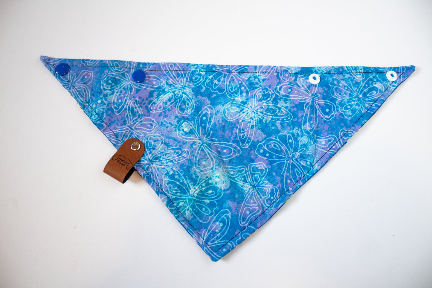 Fishing Butterflies Reversible Bandana