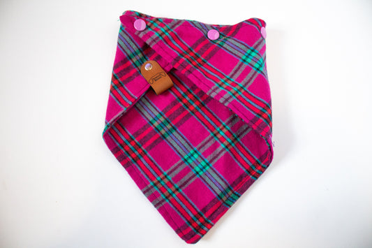Multicolor Plaid Bandana