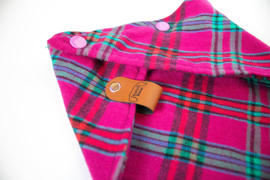 Multicolor Plaid Bandana