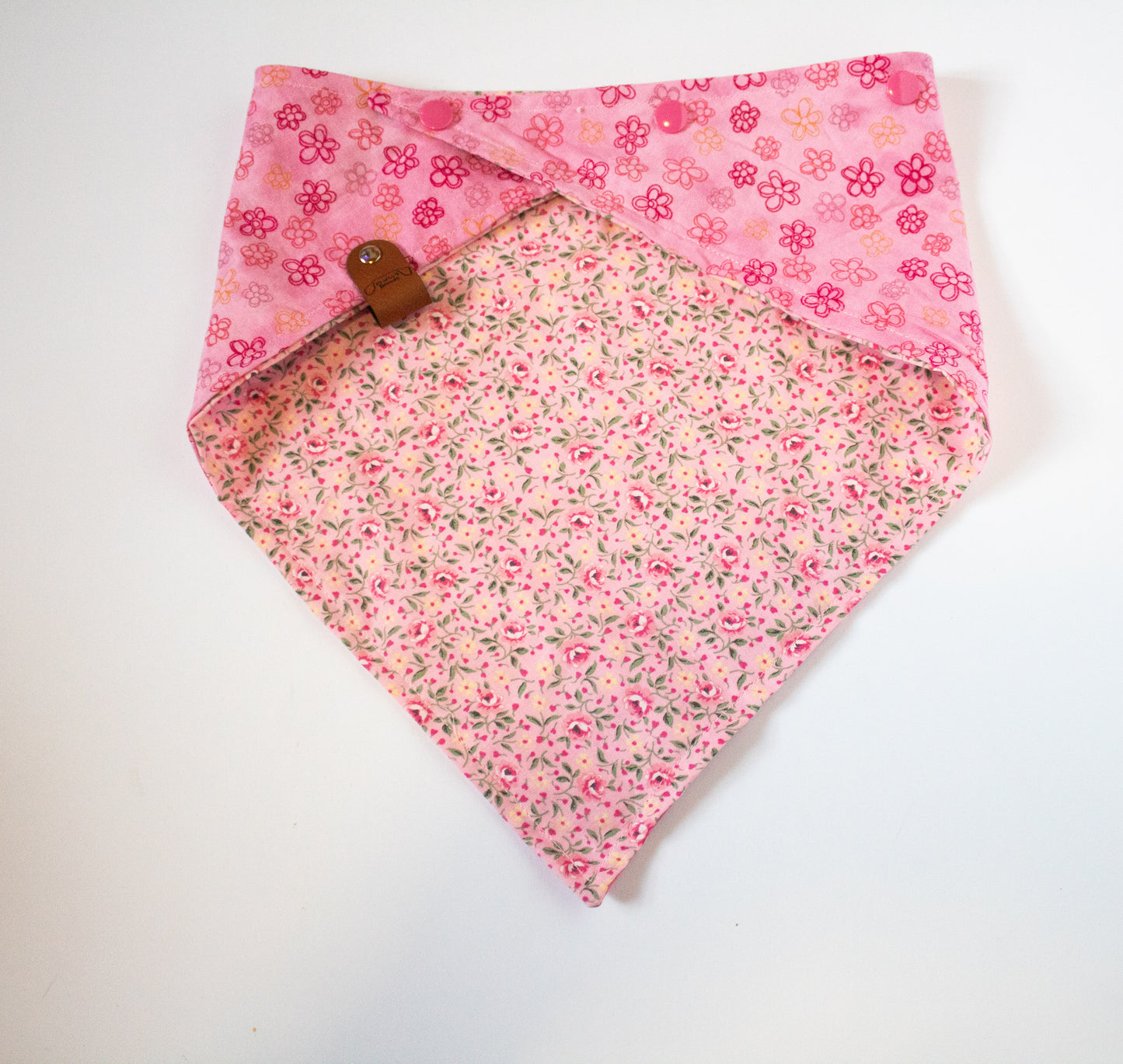 Everleigh Pink Floral Bandana