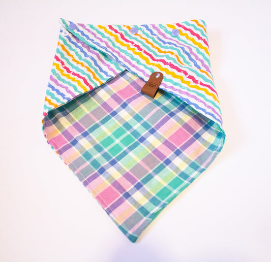 Pawsome Party Reversible Pastel Bandana