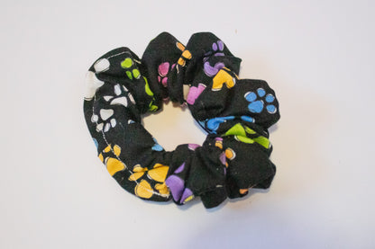 Rainbow Paws Scrunchie