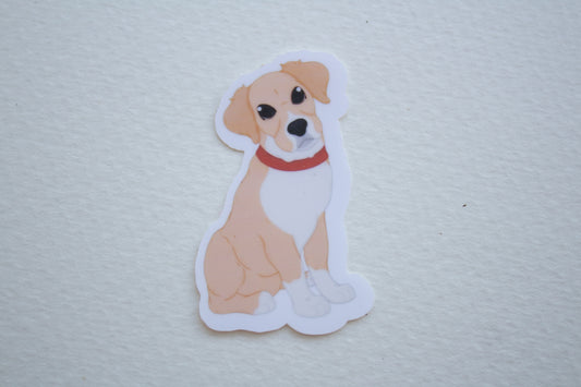 Austin The Puppy Sticker
