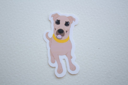 Babe the dog Sticker