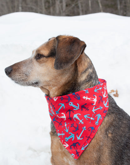 Valentine's Anchor Bandana