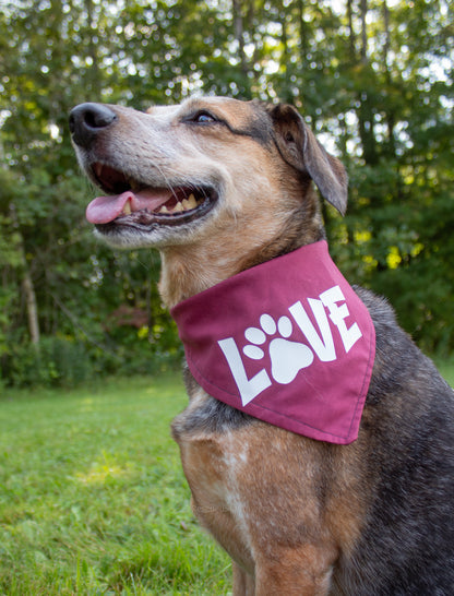 Love Maroon Bandana