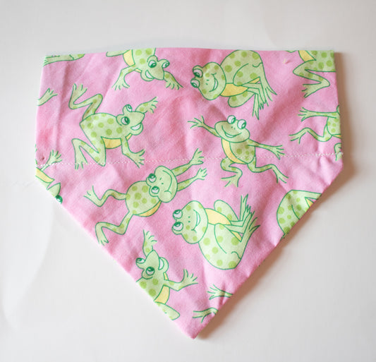 Pink Frog Bandana