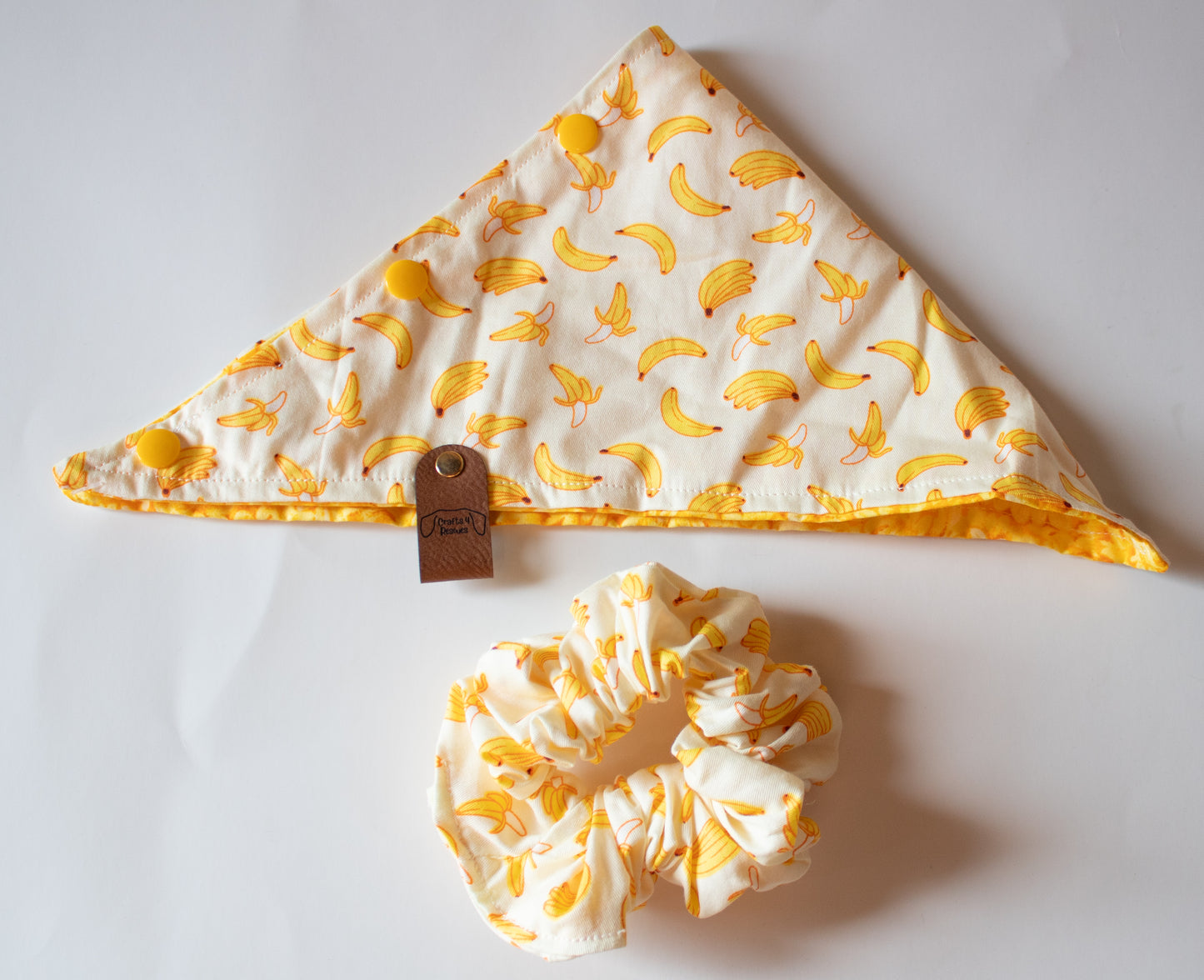 Gone Bananas Bandana Scrunchie Set