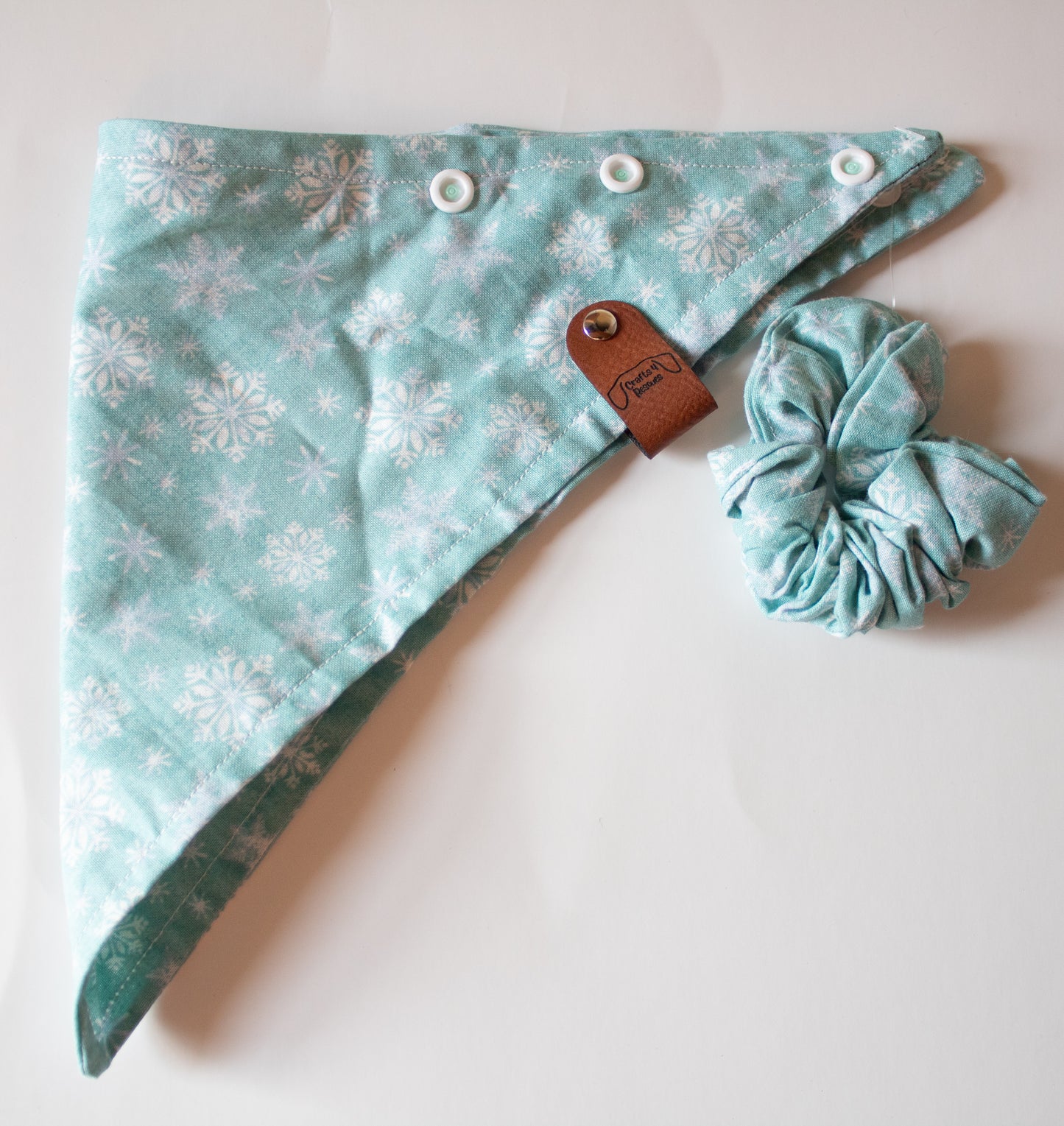 Winter Wonderland Bandana Scrunchie Set