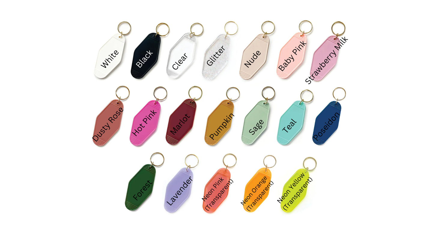 Custom Dog Breed Keychain