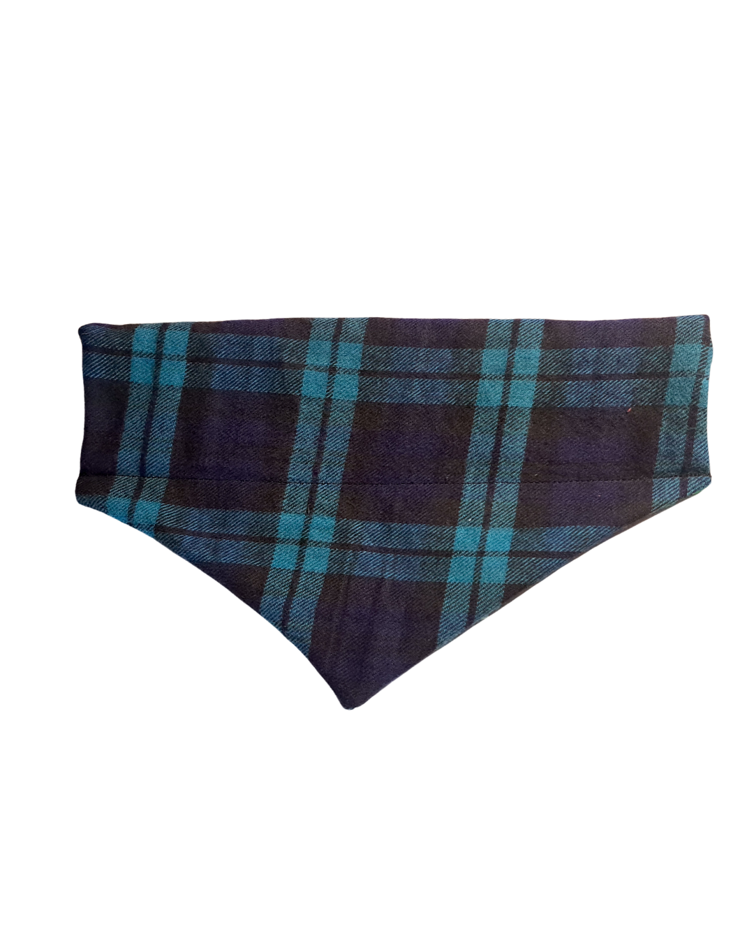 Saint Patrick's Day Reversible Plaid Dog Bandana