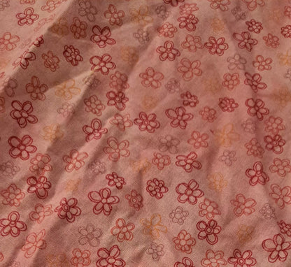 Scribbled Floral Bandana or Bandana Scrunchie Set