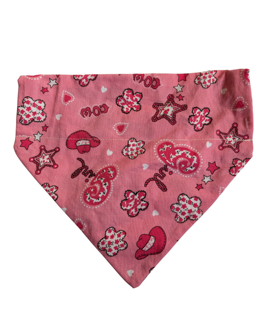Cow Print Cowgirl Bandana