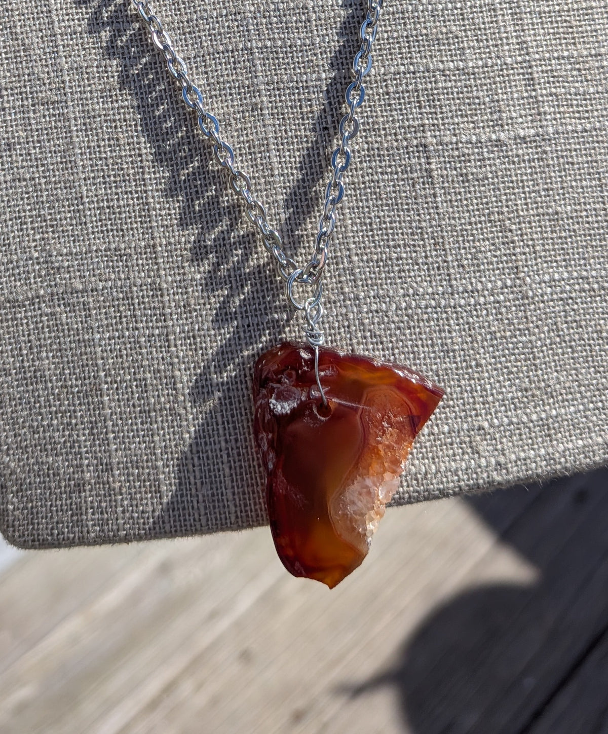 Rock necklace