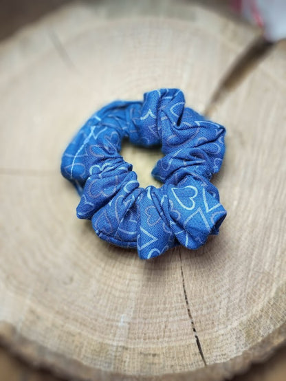 Dapper Hearts Scrunchie