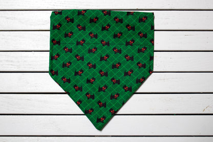 Scottish Terrier Christmas Bandana