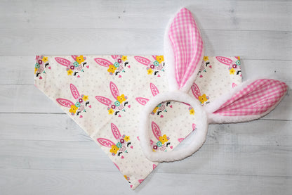 Rosemary Bunnies Over The Collar Bandana