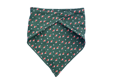 Forest Green Santa Hat Bandana