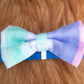 Purple Blue and Pink Bowtie
